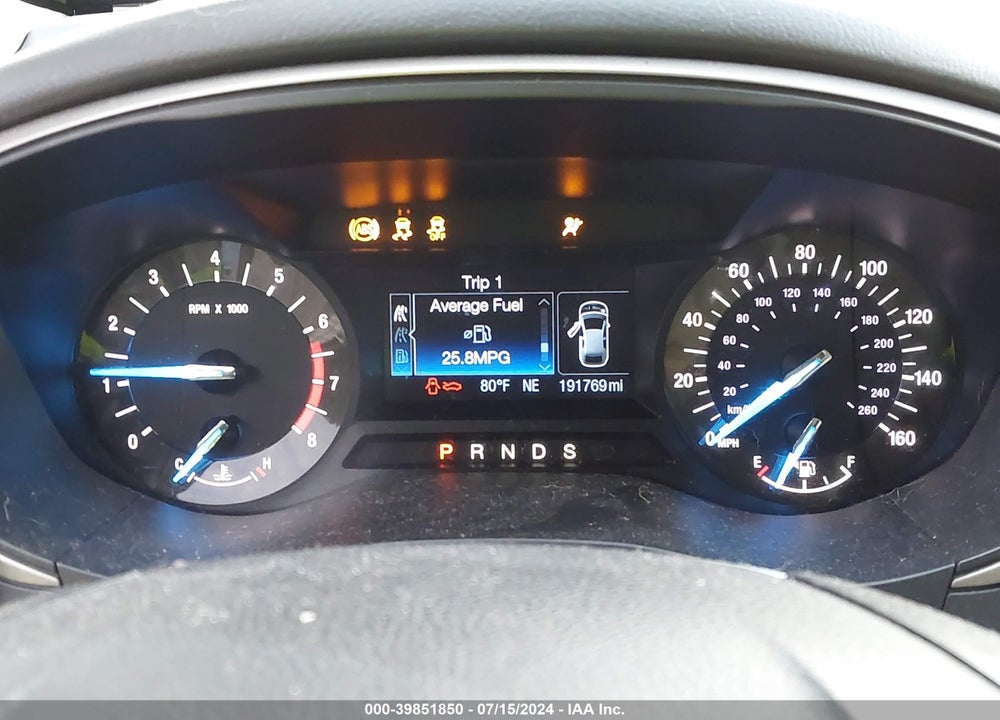 2014 FORD FUSION SE VIN: 3FA6P0H97ER277377