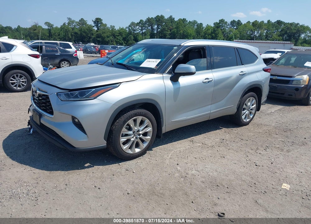 2020 TOYOTA HIGHLANDER LIMITED VIN: 5TDDZRBH7LS018771