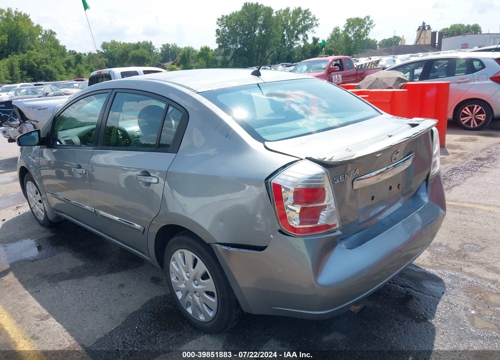 2011 NISSAN SENTRA 2.0S VIN: 3N1AB6AP1BL657198