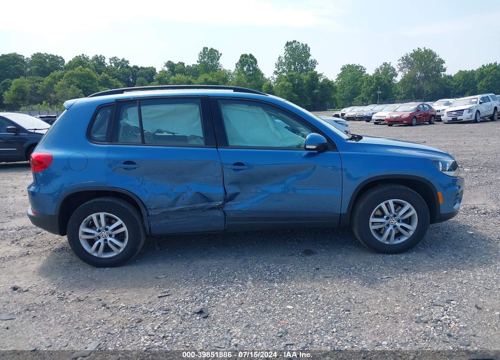 2017 VOLKSWAGEN TIGUAN 2.0T/2.0T S VIN: WVGBV7AX0HK010330