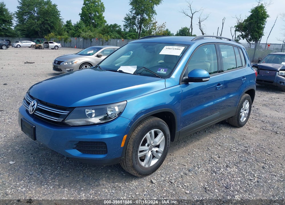 2017 VOLKSWAGEN TIGUAN 2.0T/2.0T S VIN: WVGBV7AX0HK010330