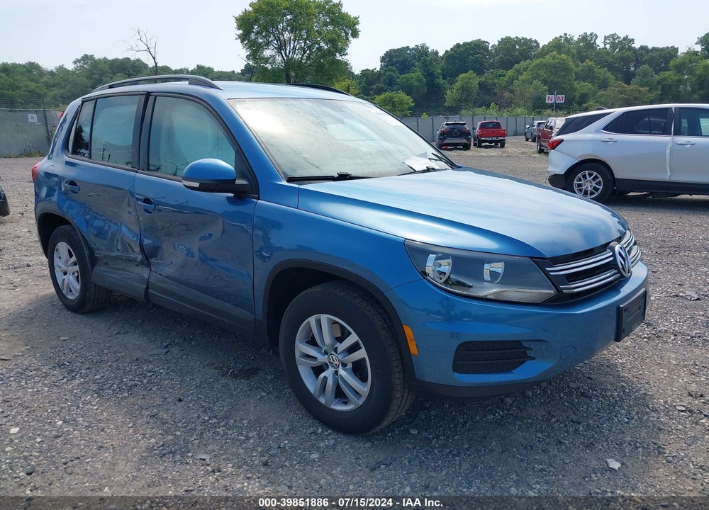 2017 VOLKSWAGEN TIGUAN 2.0T/2.0T S VIN: WVGBV7AX0HK010330