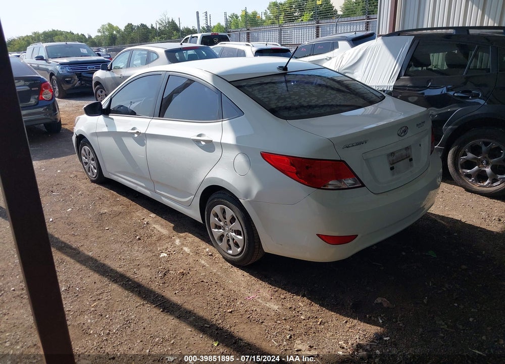 2016 HYUNDAI ACCENT SE VIN: KMHCT4AE9GU051551