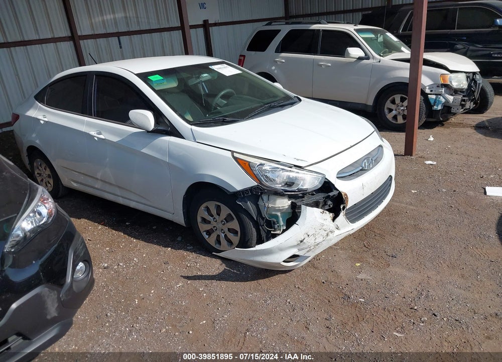 2016 HYUNDAI ACCENT SE VIN: KMHCT4AE9GU051551