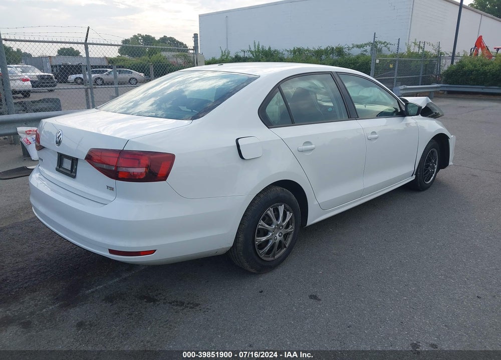 2016 VOLKSWAGEN JETTA 1.4T S VIN: 3VW267AJ6GM285668