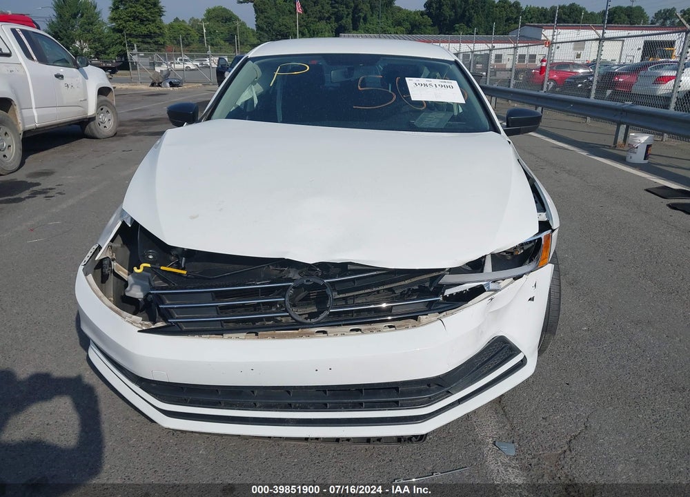 2016 VOLKSWAGEN JETTA 1.4T S VIN: 3VW267AJ6GM285668