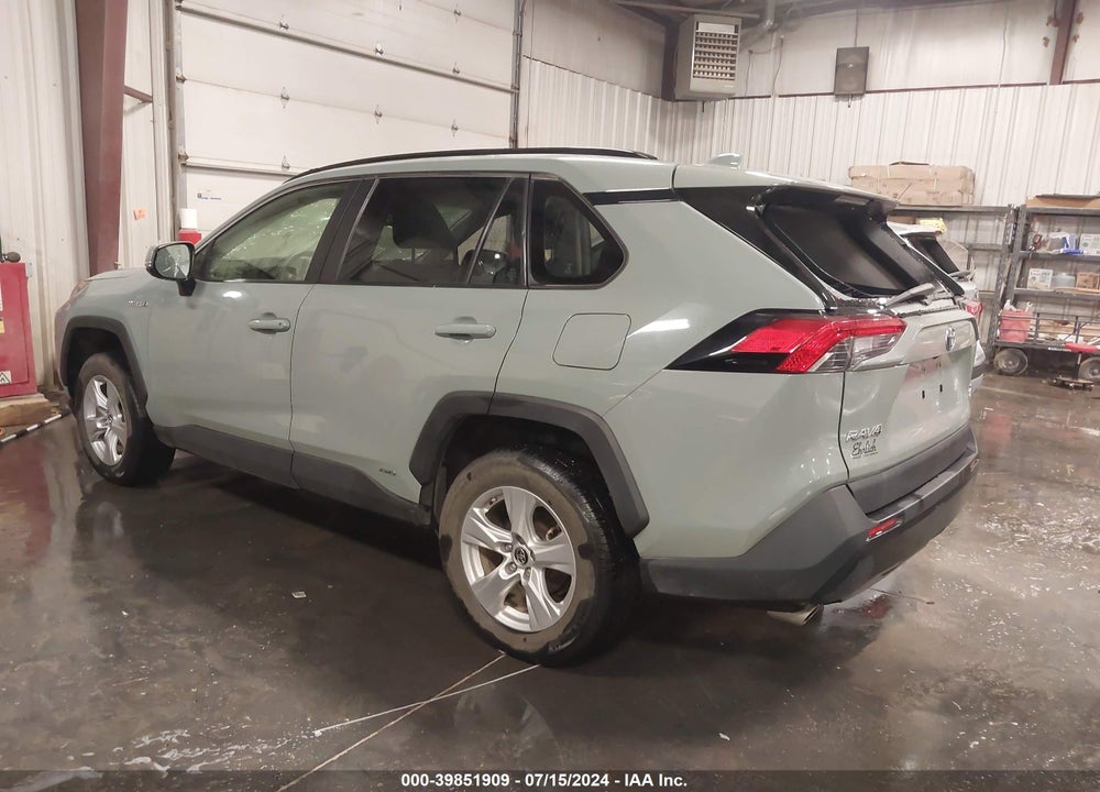 2019 TOYOTA RAV4 HYBRID XLE VIN: JTMRWRFV8KD512131