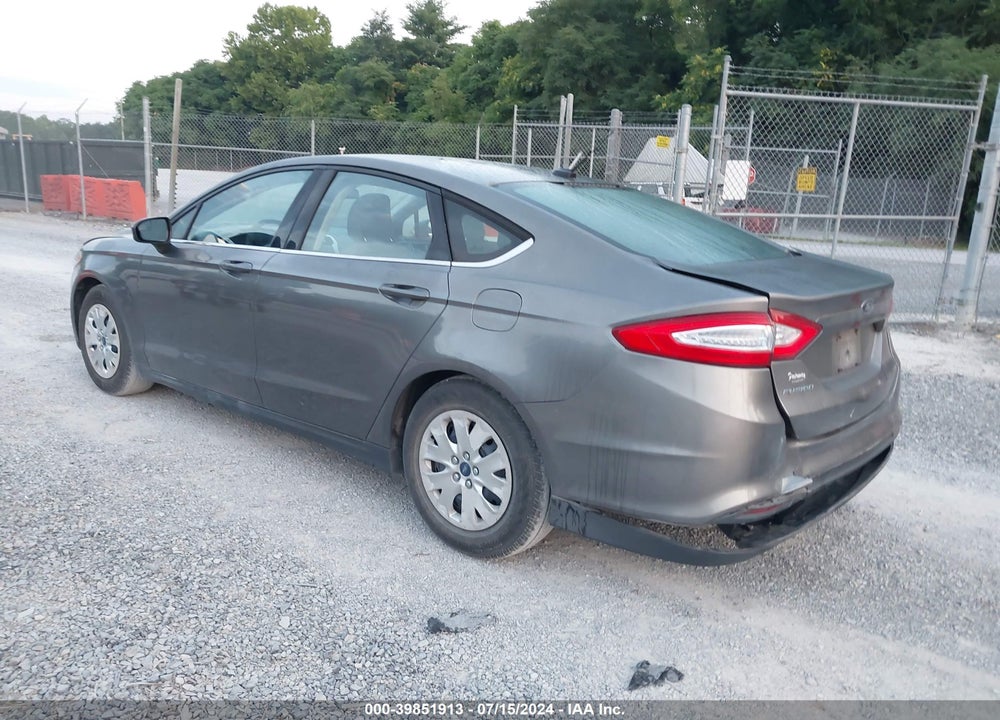 2013 FORD FUSION S VIN: 3FA6P0G79DR153125