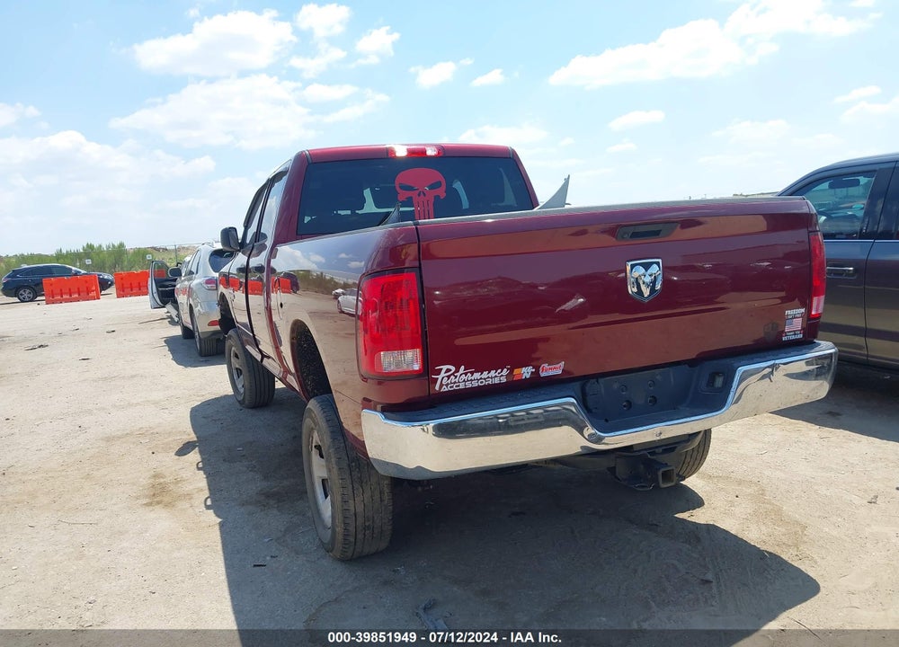 2019 RAM 1500 CLASSIC TRADESMAN QUAD CAB 4X2 6'4 BOX VIN: 1C6RR6FG8KS579564