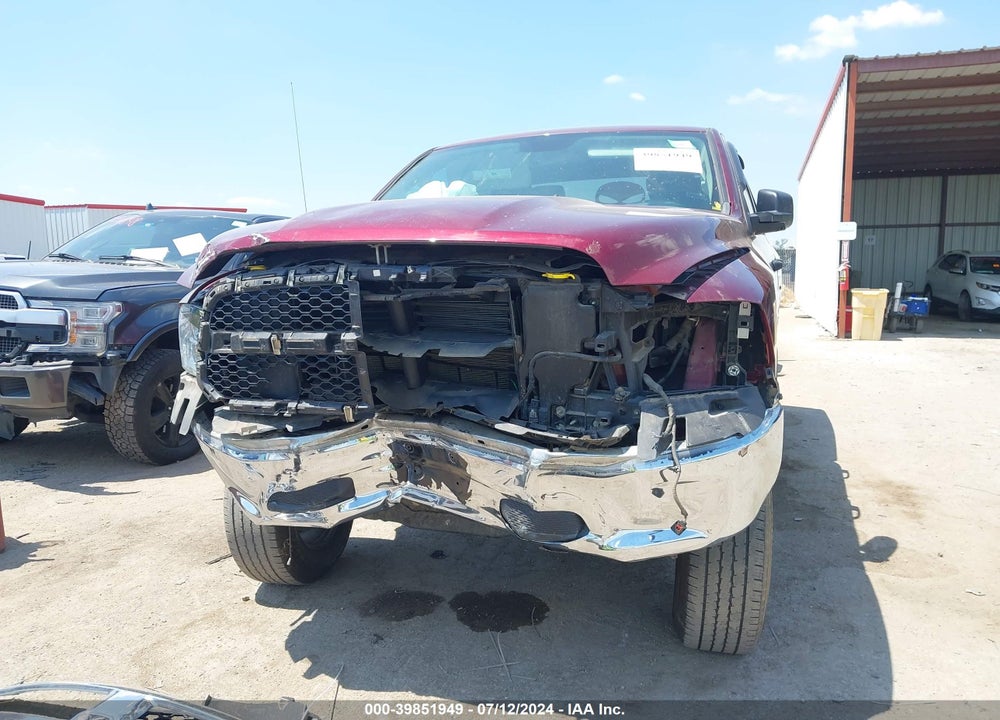 2019 RAM 1500 CLASSIC TRADESMAN QUAD CAB 4X2 6'4 BOX VIN: 1C6RR6FG8KS579564