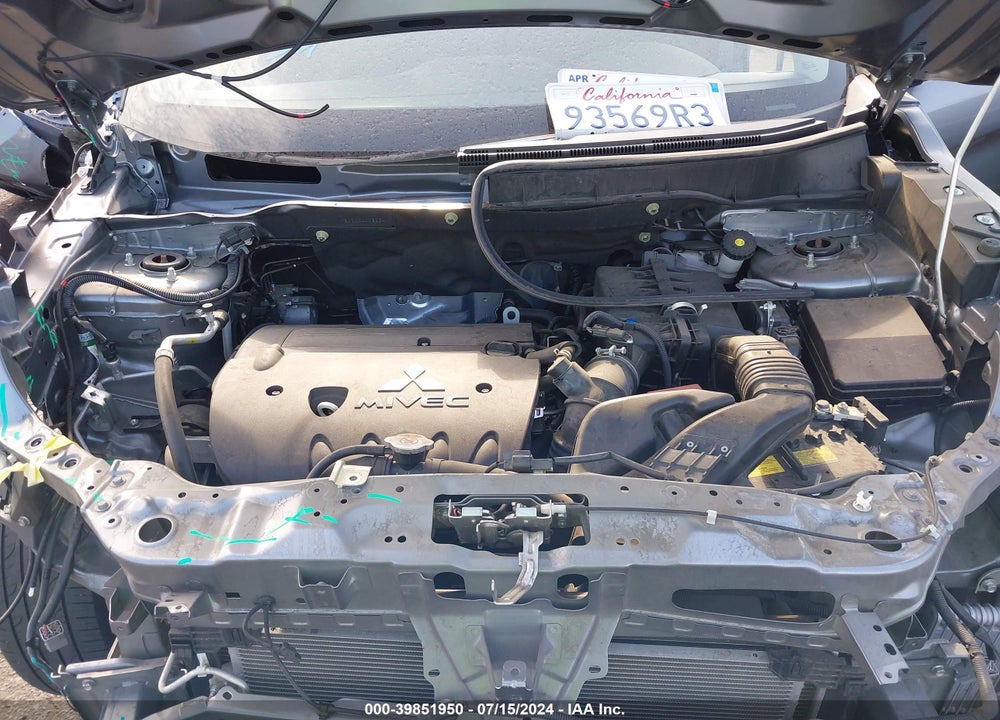 2022 MITSUBISHI OUTLANDER SPORT 2.0 BE 2WD/2.0 ES 2WD/2.0 LE 2WD/2.0 S 2WD VIN: JA4APUAU2NU003534