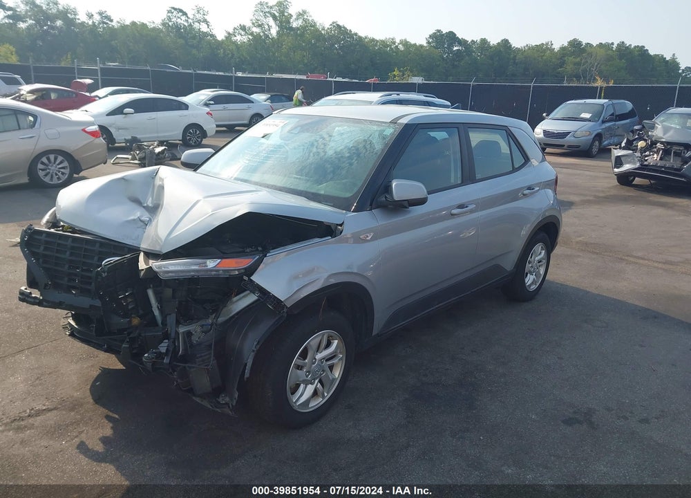 2022 HYUNDAI VENUE SE VIN: KMHRB8A34NU163500
