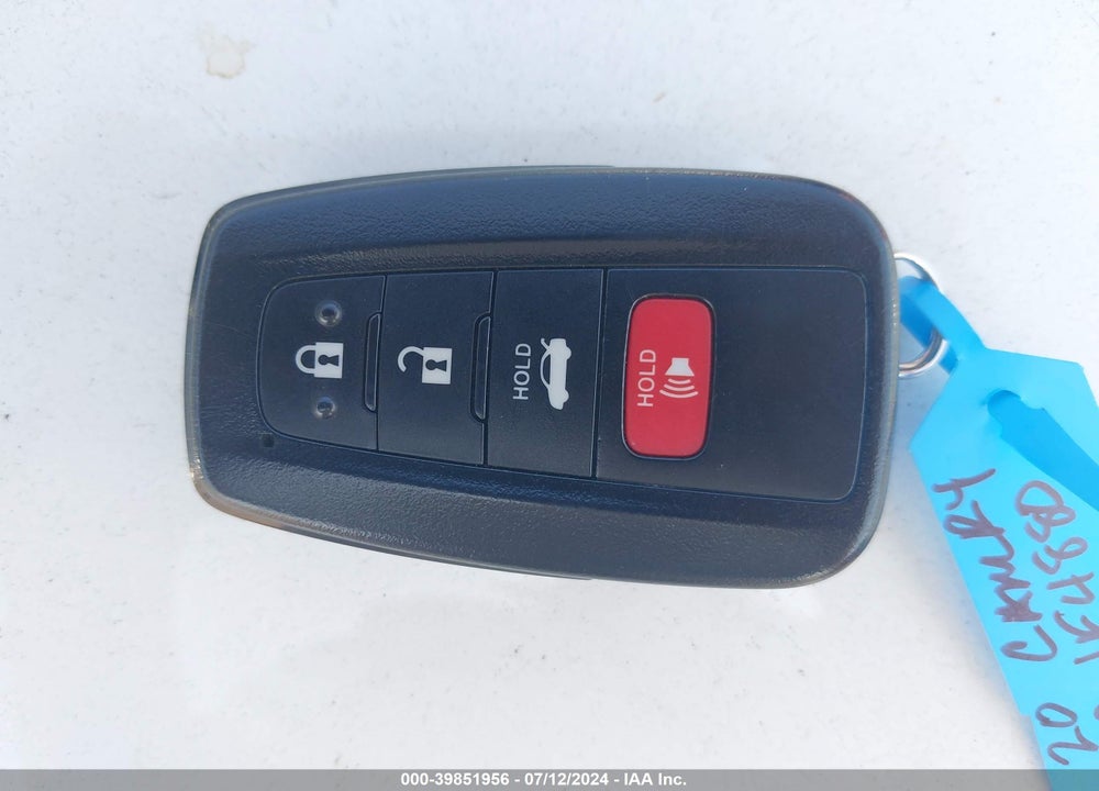 2020 TOYOTA CAMRY SE HYBRID VIN: 4T1G31AK7LU539879