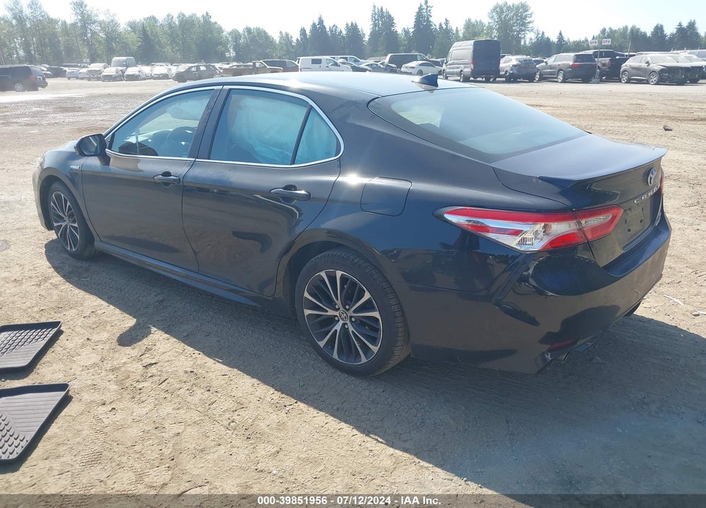 2020 TOYOTA CAMRY SE HYBRID VIN: 4T1G31AK7LU539879