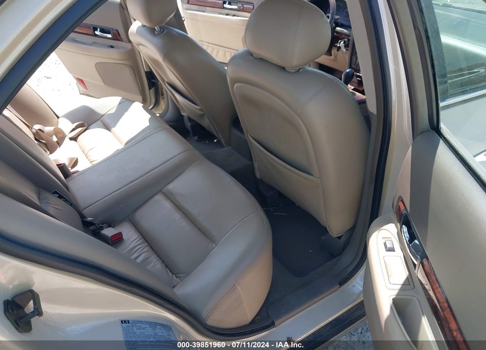 2000 LINCOLN LS V6 AUTO/V6 MANUAL VIN: 1LNHM86S9YY922211