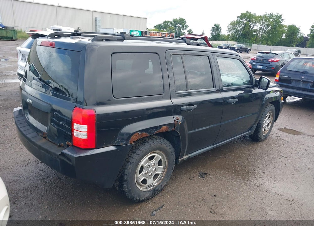 2009 JEEP PATRIOT SPORT VIN: 1J4FF28B49D227881