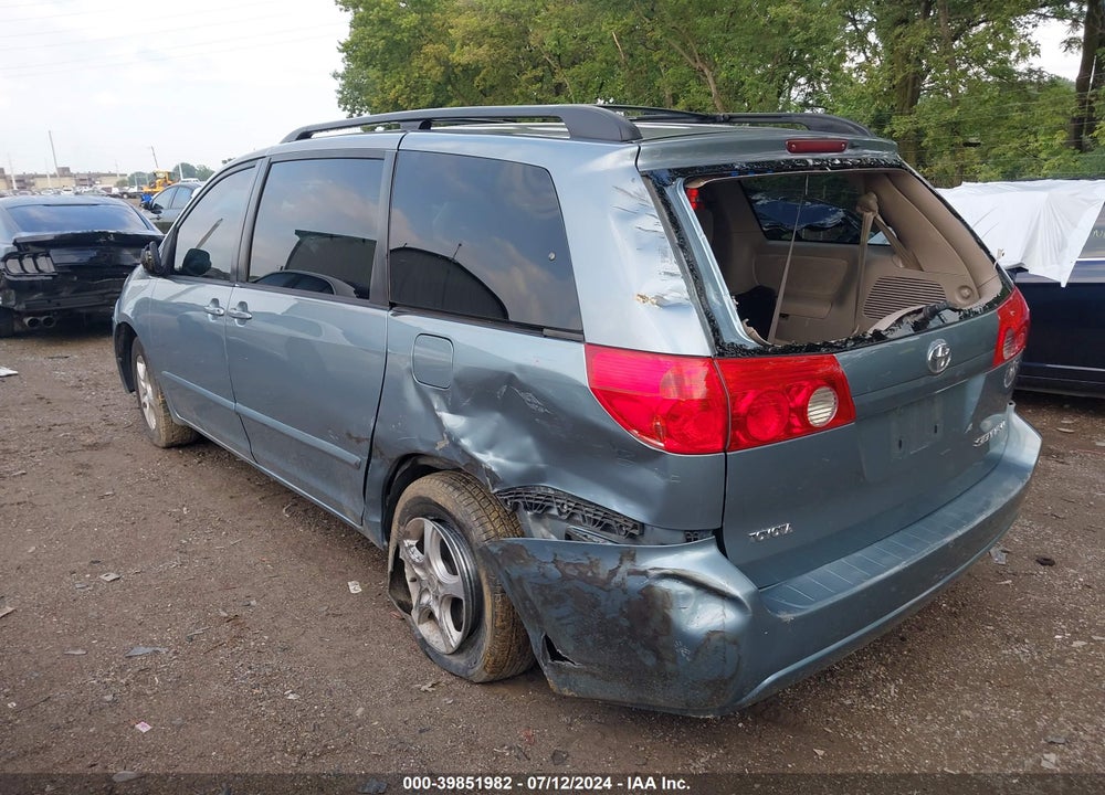 2006 TOYOTA SIENNA LE VIN: 5TDZA23C46S450956