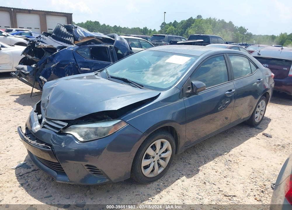 2015 TOYOTA COROLLA LE VIN: 2T1BURHE2FC271870