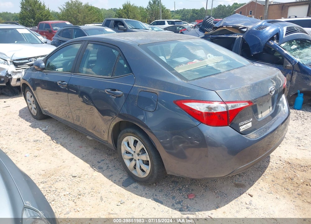 2015 TOYOTA COROLLA LE VIN: 2T1BURHE2FC271870
