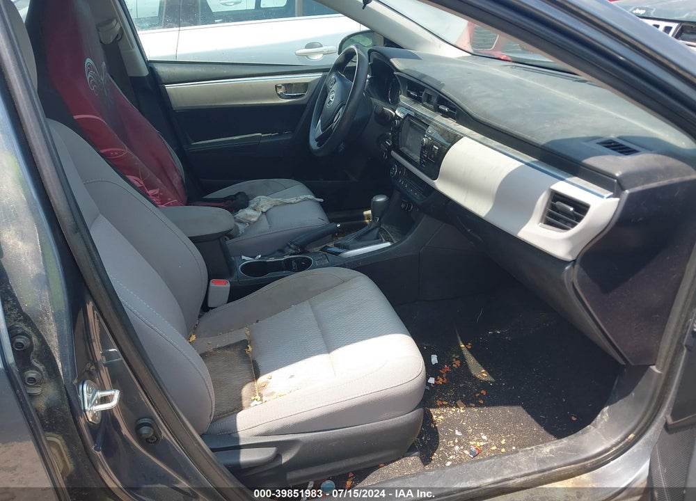 2015 TOYOTA COROLLA LE VIN: 2T1BURHE2FC271870