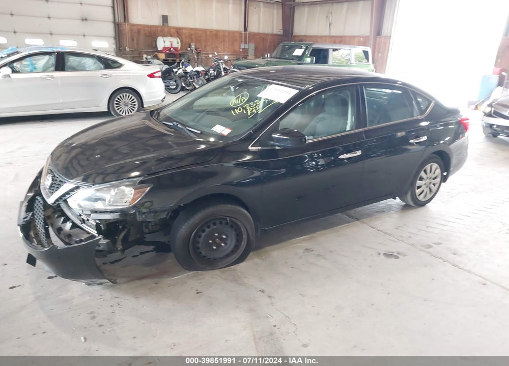 2016 NISSAN SENTRA S VIN: 3N1AB7AP3GY282611