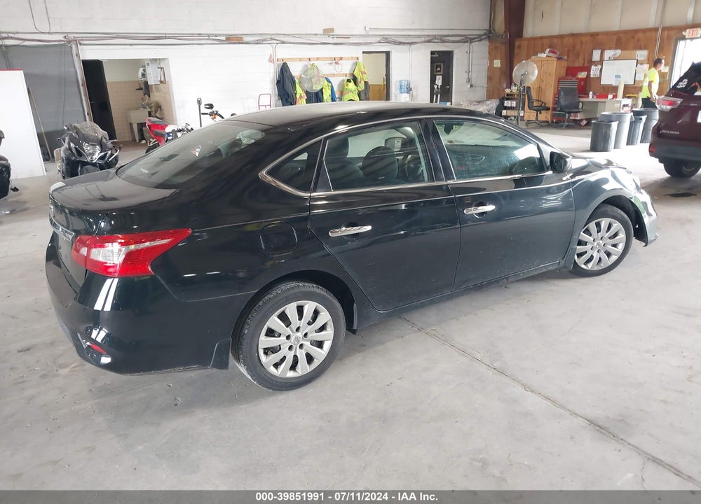 2016 NISSAN SENTRA S VIN: 3N1AB7AP3GY282611