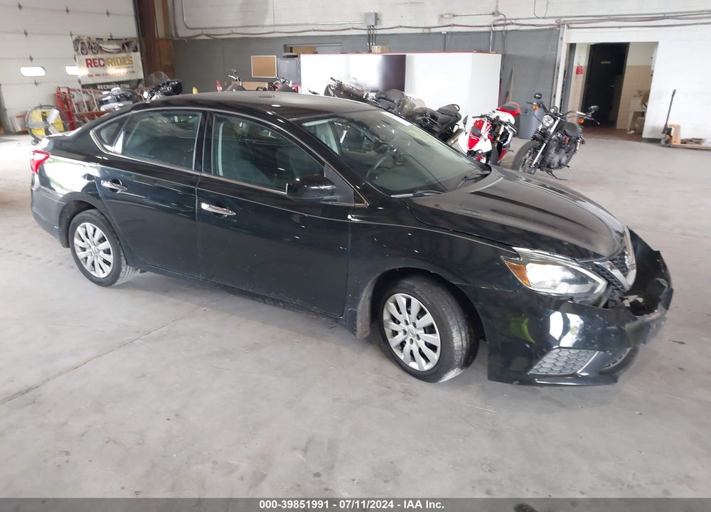 2016 NISSAN SENTRA S VIN: 3N1AB7AP3GY282611
