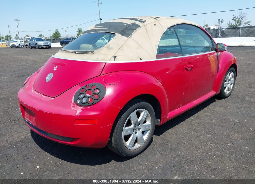 2007 VOLKSWAGEN NEW BEETLE 2.5 VIN: 3VWRG31Y17M422114