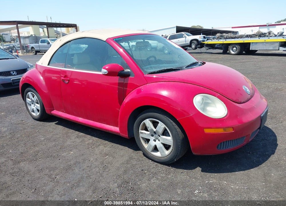 2007 VOLKSWAGEN NEW BEETLE 2.5 VIN: 3VWRG31Y17M422114