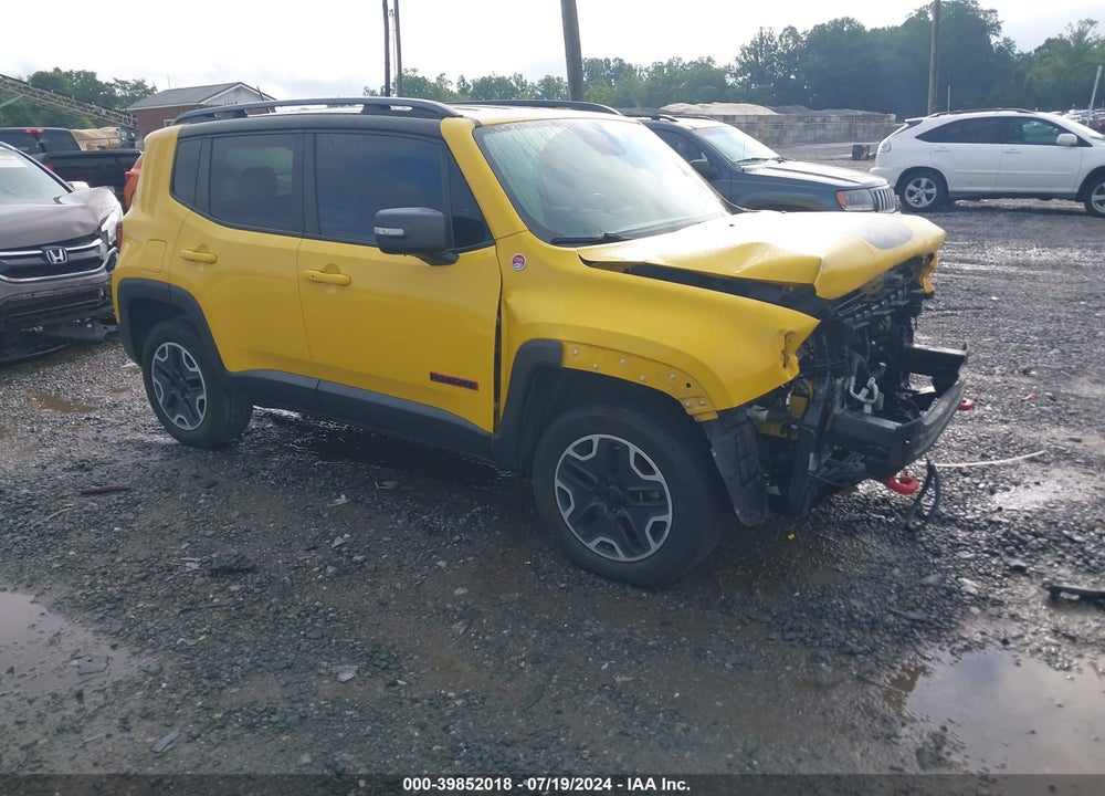 2015 JEEP RENEGADE TRAILHAWK VIN: ZACCJBCT2FPB95923