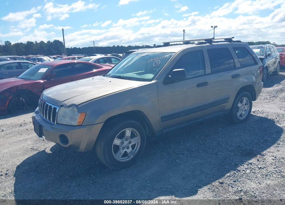 2005 JEEP GRAND CHEROKEE LAREDO VIN: 1J4GR48K95C663780