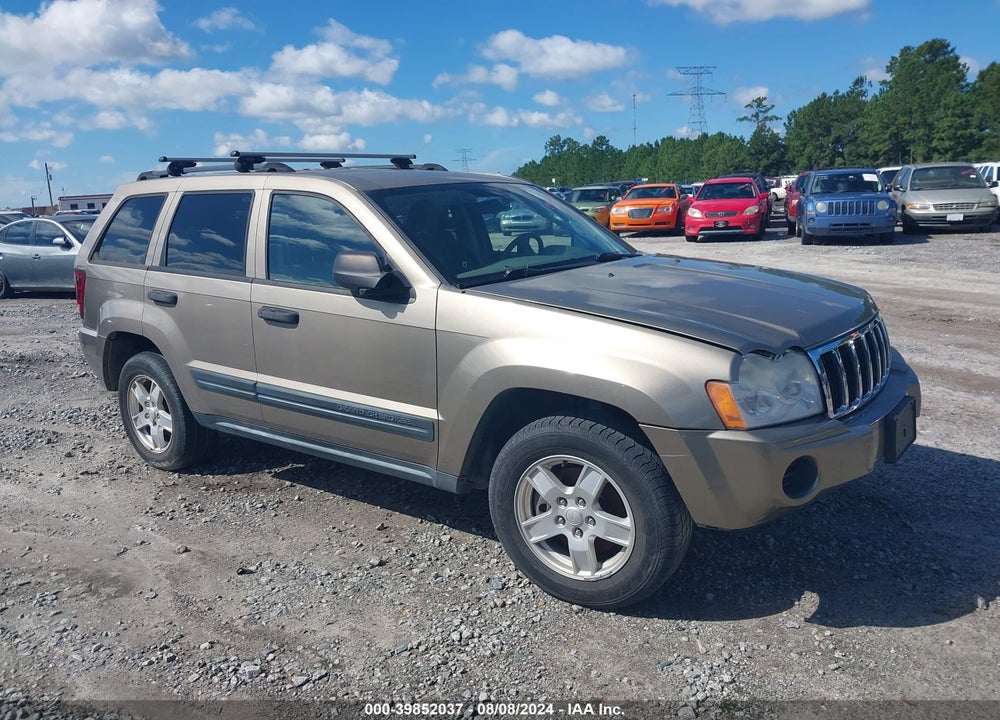 2005 JEEP GRAND CHEROKEE LAREDO VIN: 1J4GR48K95C663780