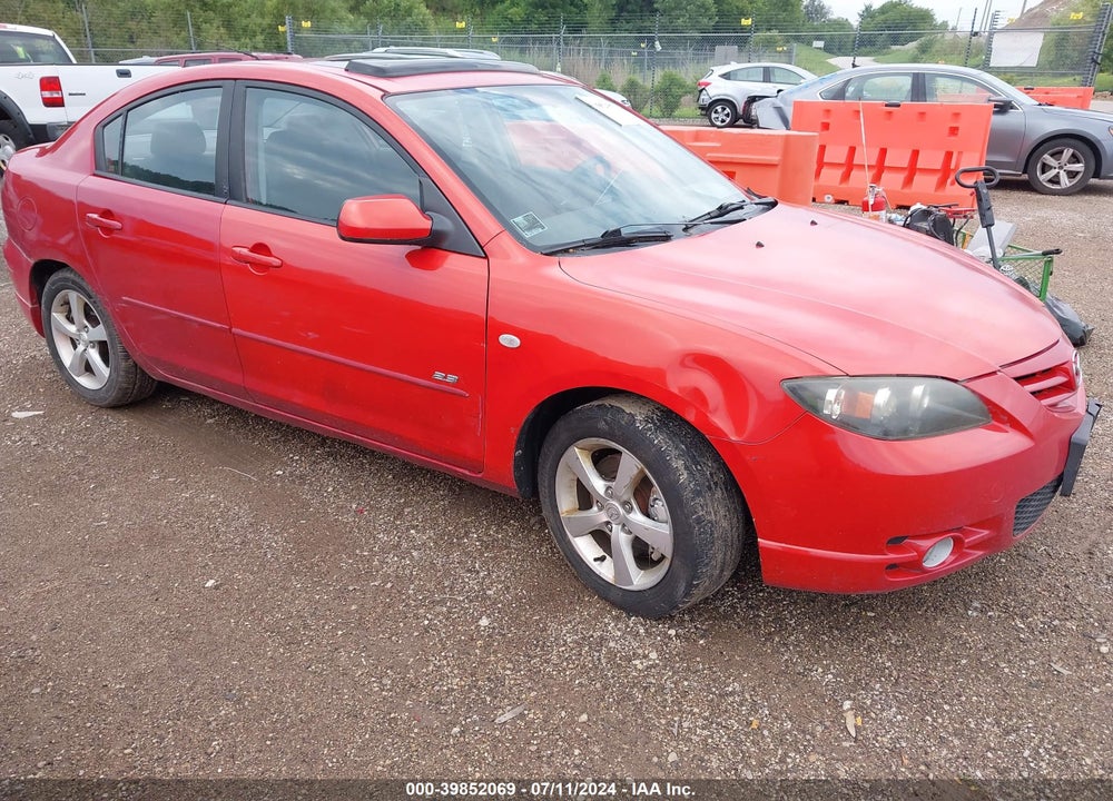 2005 MAZDA 3 S VIN: JM1BK323751256424