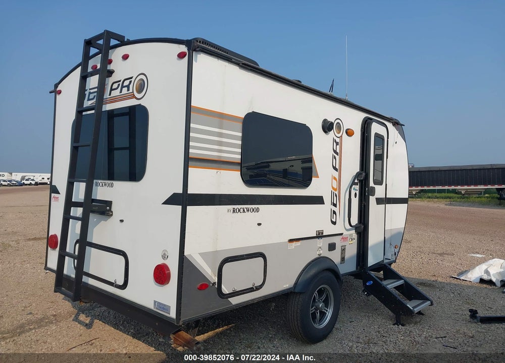 2019 FOREST RIVER ROCKWOOD GEO PRO VIN: 5ZT2RSDC9K3006247