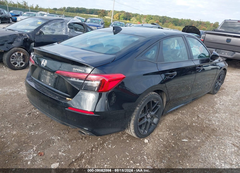 2022 HONDA CIVIC SPORT VIN: 2HGFE2F53NH508834