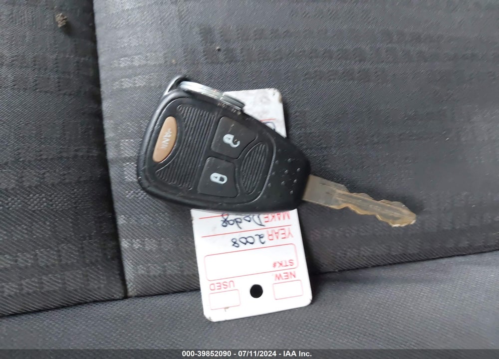 2008 DODGE CALIBER VIN: 1B3HB28B98D714326
