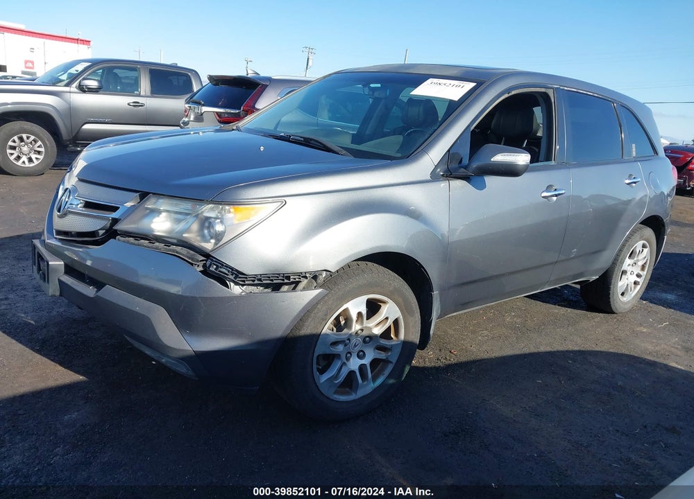 2009 ACURA MDX TECHNOLOGY PACKAGE VIN: 2HNYD28619H508072
