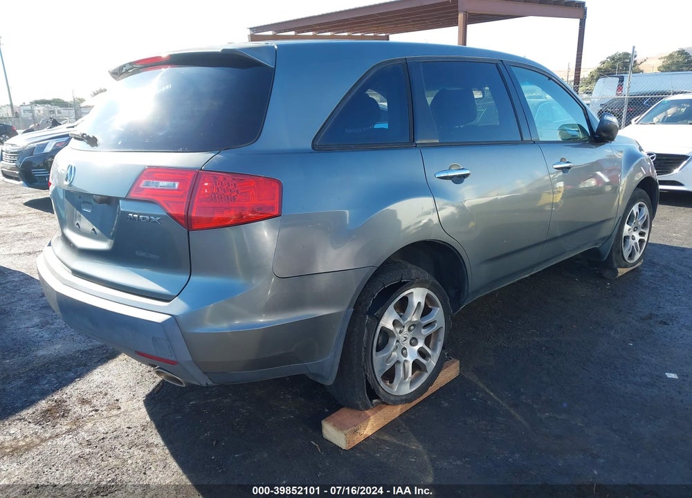 2009 ACURA MDX TECHNOLOGY PACKAGE VIN: 2HNYD28619H508072