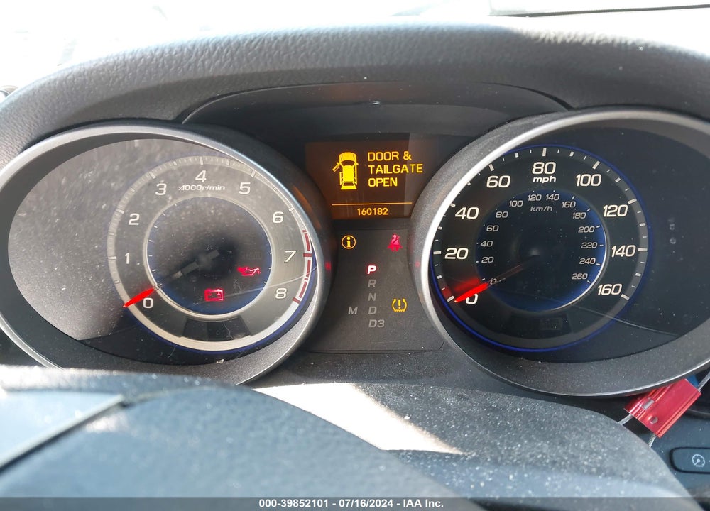 2009 ACURA MDX TECHNOLOGY PACKAGE VIN: 2HNYD28619H508072