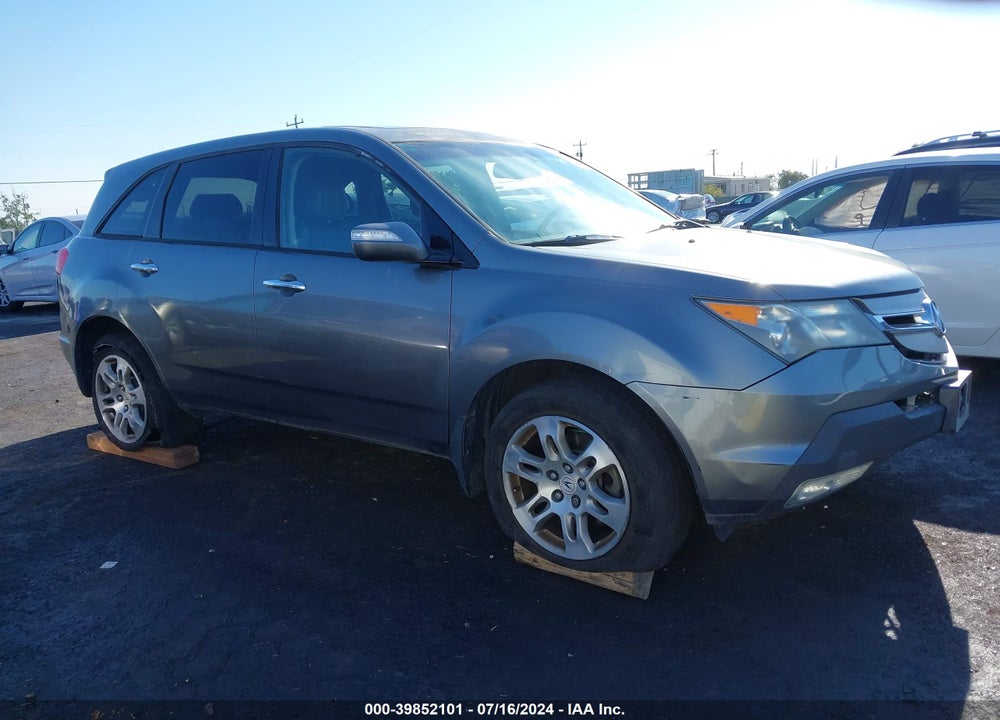2009 ACURA MDX TECHNOLOGY PACKAGE VIN: 2HNYD28619H508072