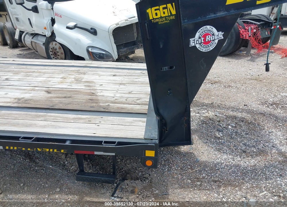 2022 BIG TEX TRAILER CO INC TRAILER VIN: 16V3F412XN6080385
