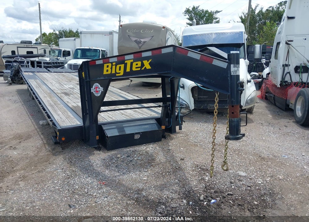2022 BIG TEX TRAILER CO INC TRAILER VIN: 16V3F412XN6080385