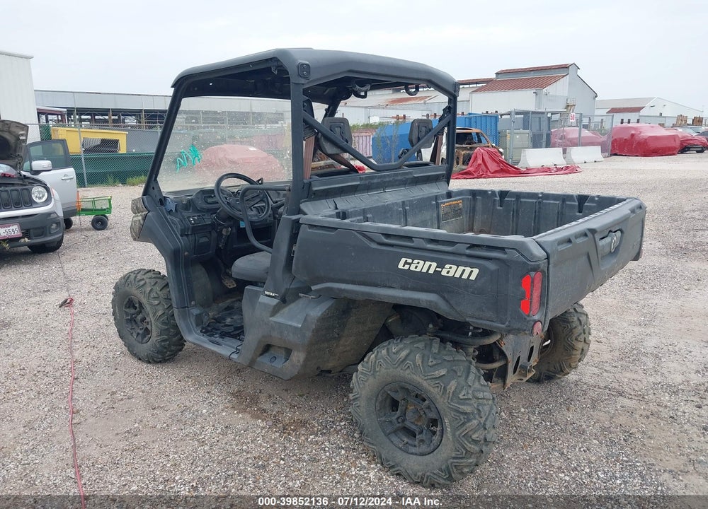 2019 CAN-AM DEFENDER HD5/DPS HD5 VIN: 3JBUGAR2XKK000349
