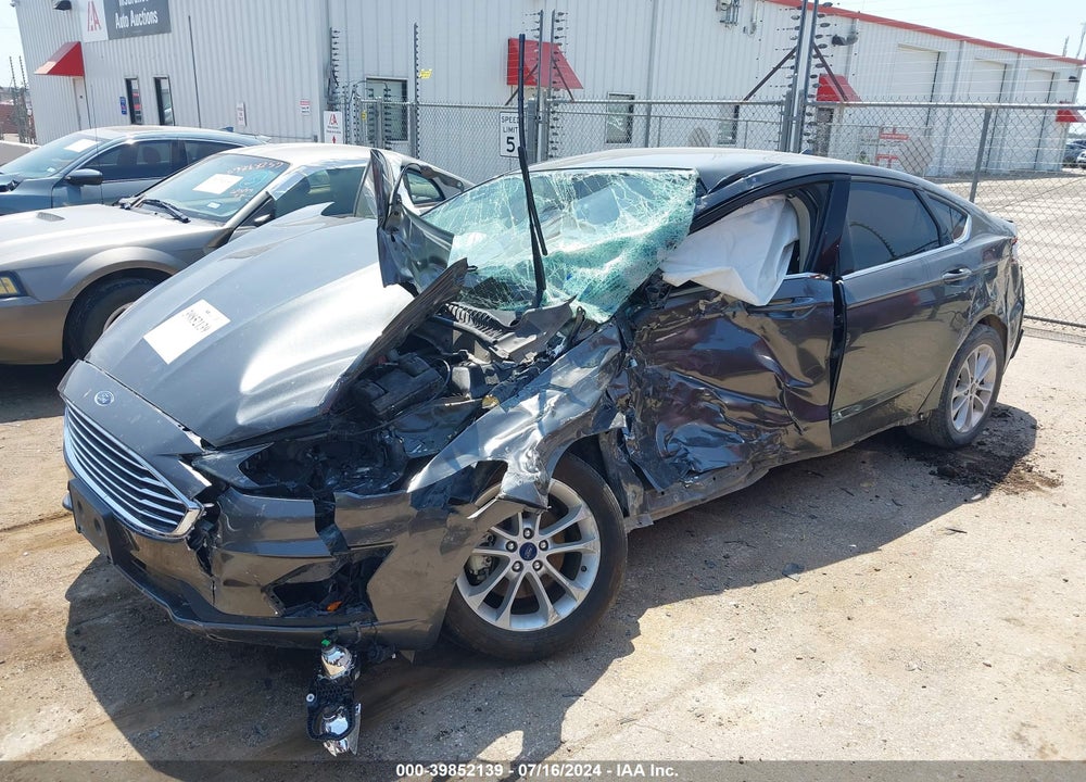 2019 FORD FUSION SE VIN: 3FA6P0HD6KR173205