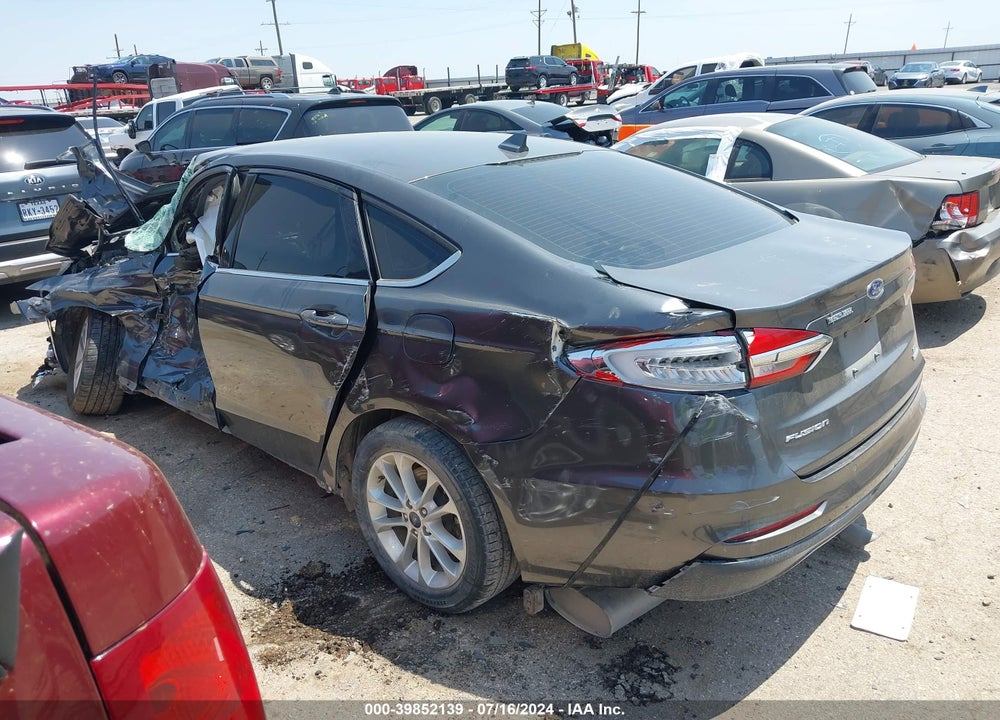 2019 FORD FUSION SE VIN: 3FA6P0HD6KR173205