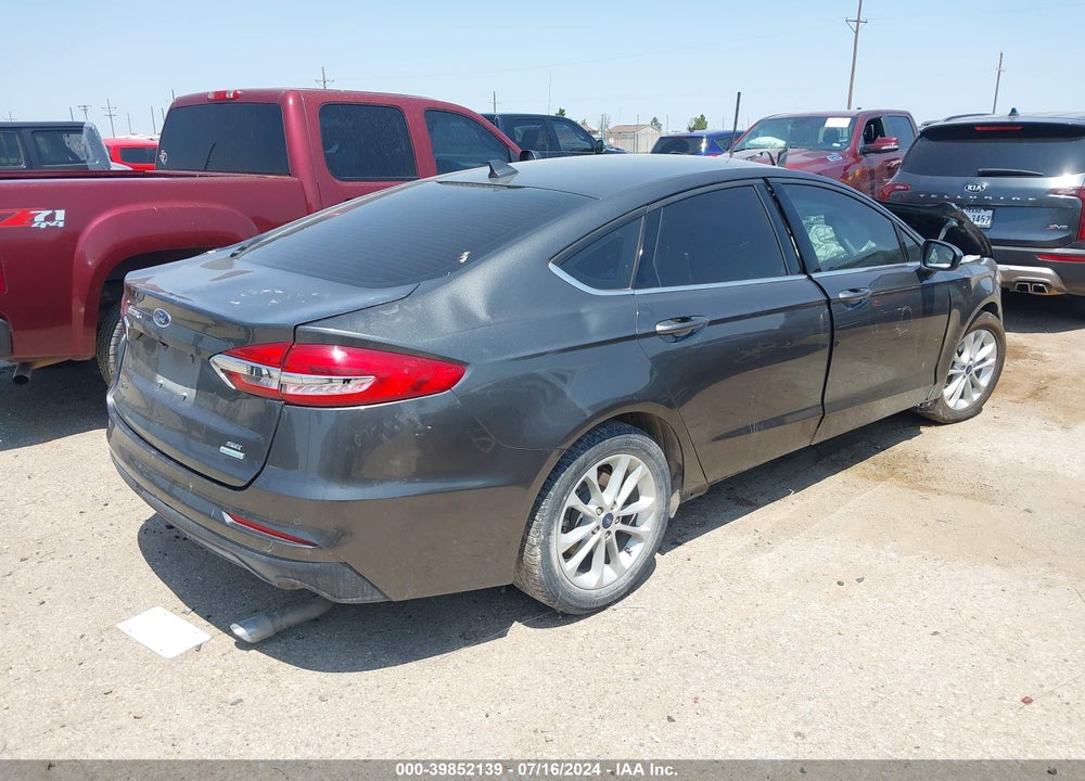 2019 FORD FUSION SE VIN: 3FA6P0HD6KR173205