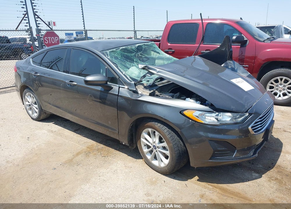 2019 FORD FUSION SE VIN: 3FA6P0HD6KR173205