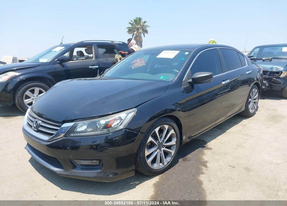 2014 HONDA ACCORD SPORT VIN: 1HGCR2F55EA004646
