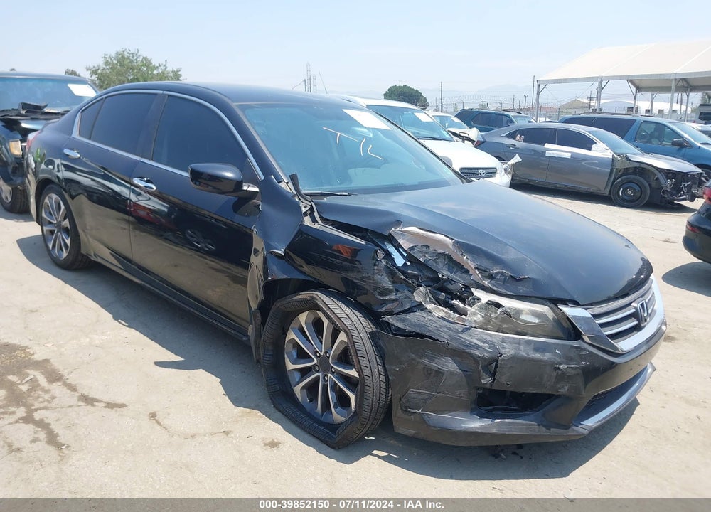 2014 HONDA ACCORD SPORT VIN: 1HGCR2F55EA004646