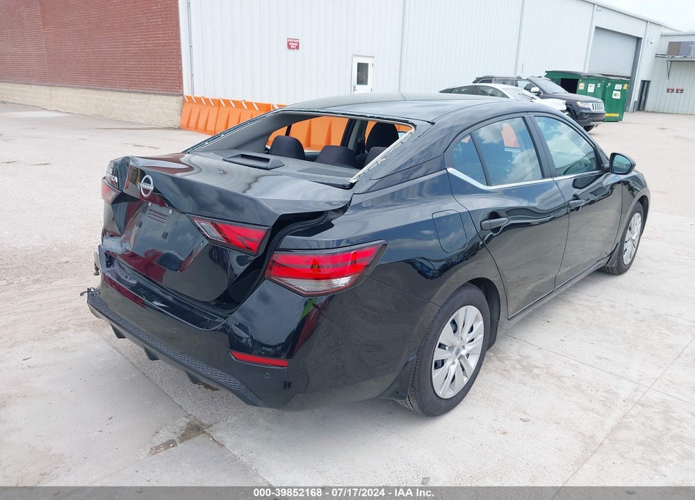2024 NISSAN SENTRA S XTRONIC CVT VIN: 3N1AB8BV3RY201810